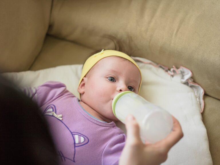 What Happens When You Feed a Baby Lying Down